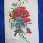 Kukkakortti 1910-luvulta - pikkukuva 1