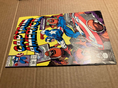 MARVEL CAPTAIN AMERICA 385/1991 HYVÄ