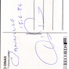 Teuvo Oinas. nimmari. laulaja, fanikortti. e303 - pikkukuva 2