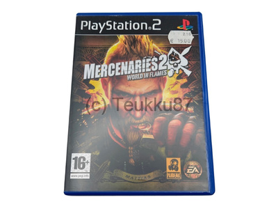 PS2 - Mercenaries 2: World in Flames (CIB)