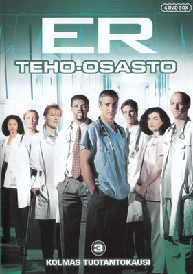 Teho-osasto (E.R.) : Kausi 3 (6DVD) uusi ja muoveissa