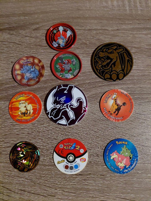 Pokemon kolikoita 10kpl