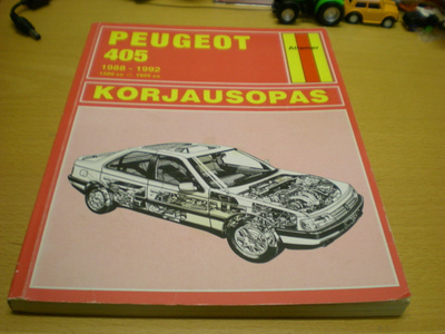Peugeot 405 1988-1992 Korjausopas