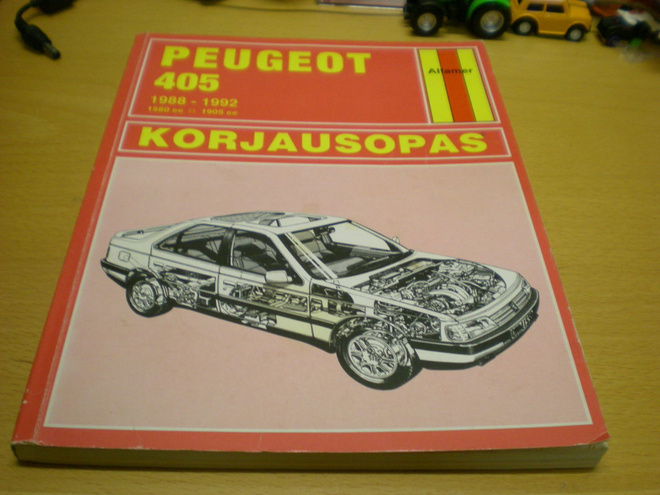 Peugeot 405 1988-1992 Korjausopas