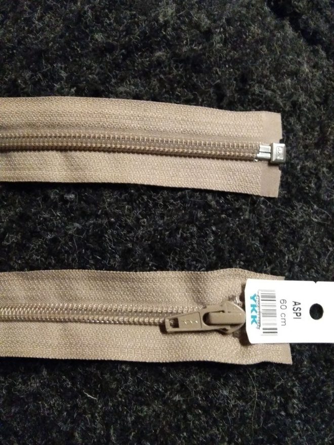 Beige avoketju 60 cm