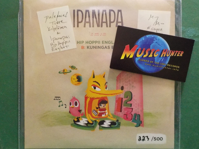 PALEFACE / TUURE KILPELÄINEN - IPANAPA: HIP HOPPII M-/M- 7"