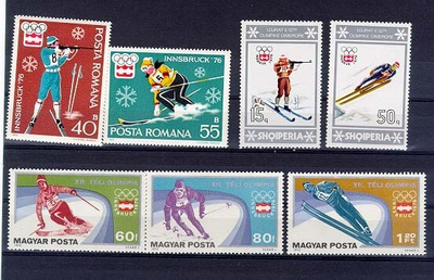 olympia 1976 Insbruck - erämerkkejä