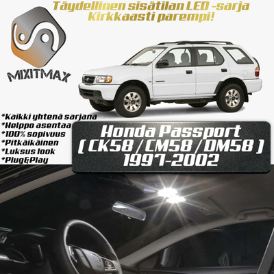 Honda Passport (G2) Sisätilan LED-sarja 8-osainen