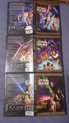 Star Wars trilogy trilogia (1977-) Limited Edition DVD:t