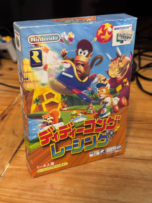 Diddy Kong Racing Nintendo 64 JAP laatikko+ohjeet – testattu