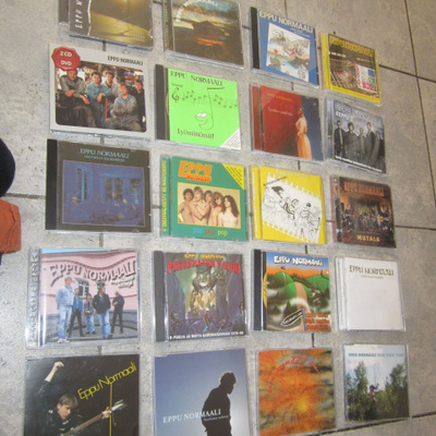 EPPU NORMAALI PAKETTI 15 CD`TÄ + 5 CD SINGLEÄ