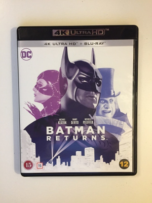 Batman Paluu (4K Ultra HD + Blu-ray) Michael Keaton (1992)
