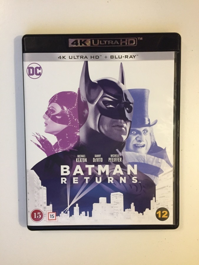 Batman Paluu (4K Ultra HD + Blu-ray) Michael Keaton (1992)