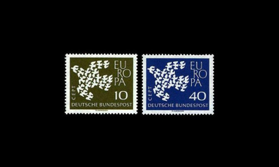 Saksa 367-8 ** Europa (1961)