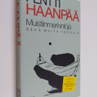 Pentti Haanpää : Muistiinmerkintöjä vuosilta 1925-1939 - pikkukuva 1