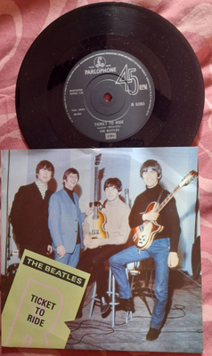 Beatles - Ticket to ride 7"