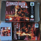 * Carmageddon 64 N64 PAL CIB Sisäkotelo Uusi Lue Kuvaus - pikkukuva 4