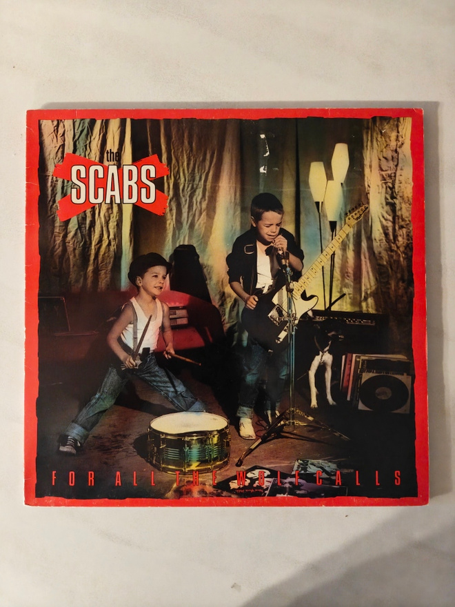 LP The scabs For all the Wolf...