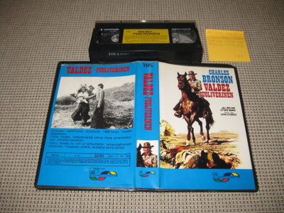 Valdez - Puoliverinen-VHS FIx, Nordic Video, Charles Bronson