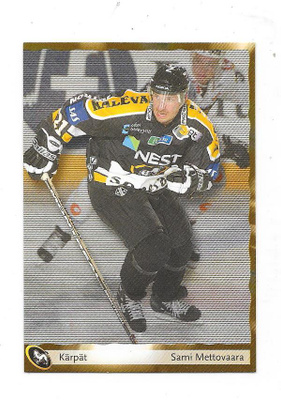 2002-03 CardSet #72 Sami Mettovaara  Kärpät