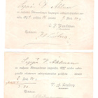 Valtiopäivämiehen palkkiot, 1894 - 1906, 3 kuittia. - pikkukuva 1