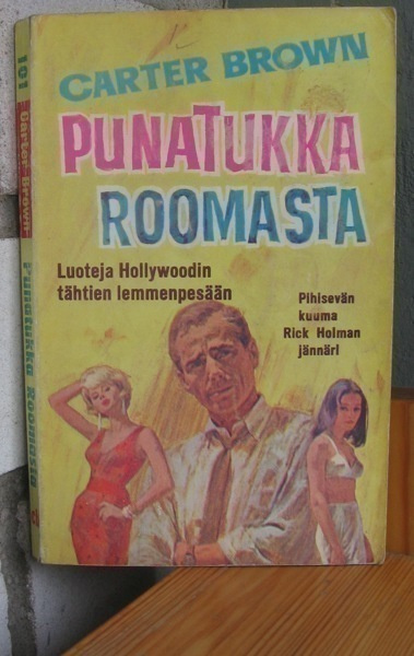 Carter Brown 101: Punatukka Roomasta, 157 s.