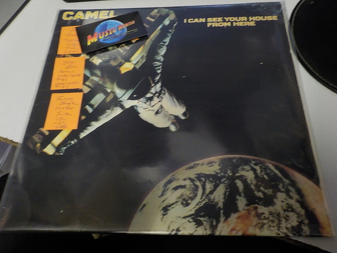 CAMEL - I CAN SEE YOUR HOUSE FROM HERE EX+/EX+ LP