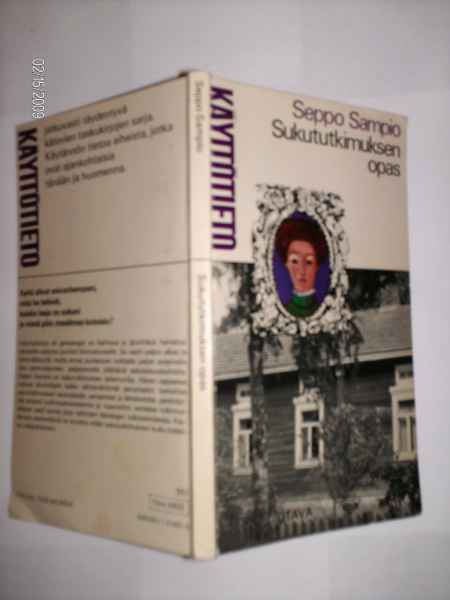 Seppo Sampio: Sukututkimuksen opas (1 p. 1975) Sis.pk:t