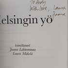Jaana Lähteenmaa ym. : Helsingin yö (signeerattu, tekijän... - pikkukuva 3
