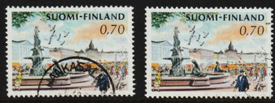 1973 HavisAmanda Yleismerkit leimattuna ja leimaamattomana**
