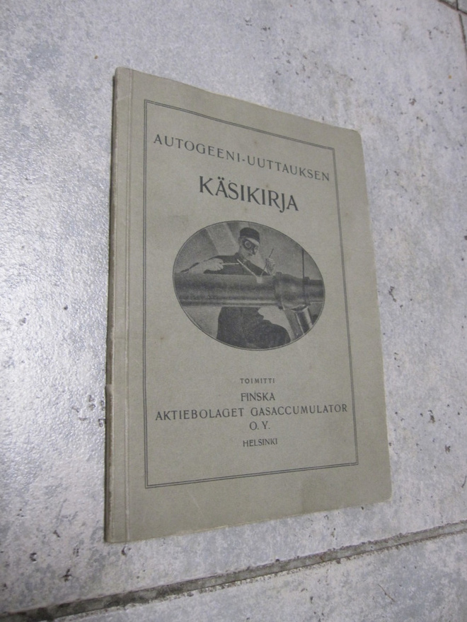 AUTOGEENI-UUTTAUKSEN KÄSIKIRJA v 1919