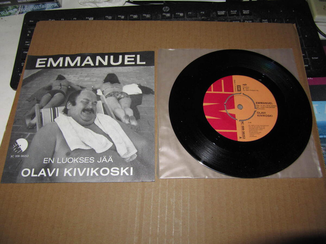Olavi Kivikoski 7" Emmanuel/En luokses jää,PS v.1977