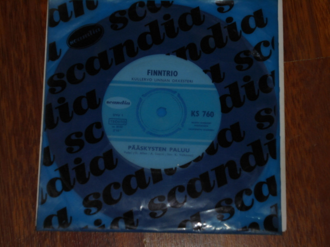 7" FINNTRIO - Pääskysten Paluu - single 1968 EX-