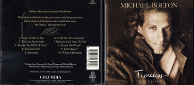 MICHAEL BOLTON . CD-LEVY . TIMELESS