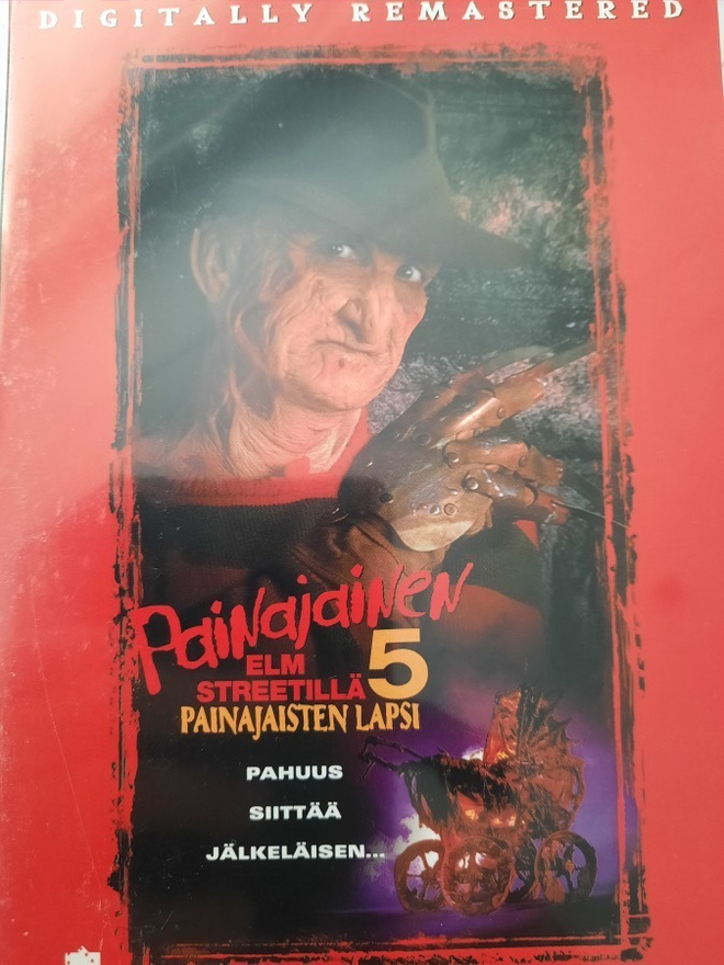 Painajainen Elm Streetillä 5 – Painajaisten lapsi -DVD