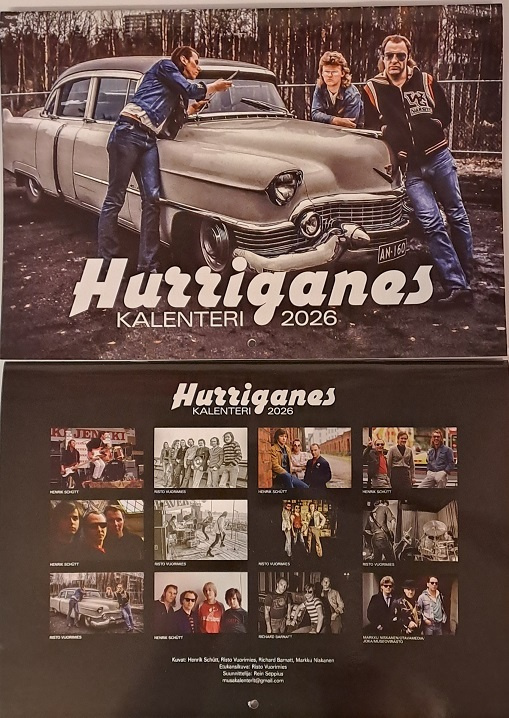 Hurriganes Kalenteri 2026