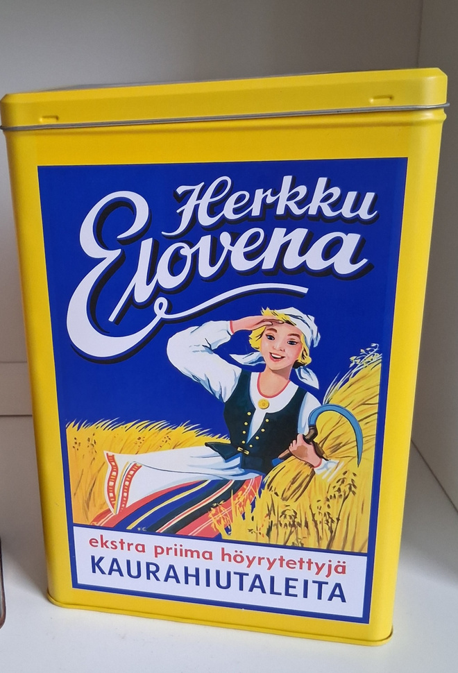 Elovena peltipurkki