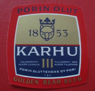 KARHU PORIN OLUT (K15-S65)