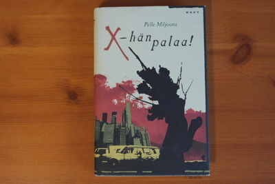 Pelle Miljoona:X-hän palaa.1.P.1999.Sid.Kp.Hyvä!