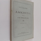 Historiallinen arkisto, XVI - Ensimmäinen vihko - pikkukuva 1