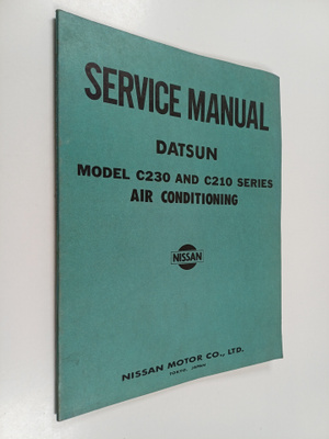 Service manual Datsun : Model C230 and C210 series air co...