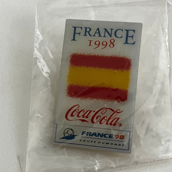Jalkapallo MM-98 Coca-Cola maapinssi - Espanja