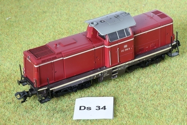 #Ds34 Märklin 3672, DIGI/muuntaja V100, BR 212