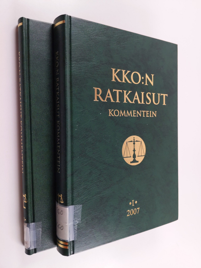 Pekka (toim.) Timonen : KKO:n ratkaisut kommentein 2007 1-2