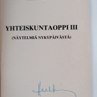 Heikki Rinne : Yhteiskuntaoppi 3 : (Näytelmiä nykypäiväst... - pikkukuva 3