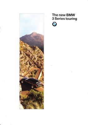 BMW 300-sarja Touring -esite, 1995