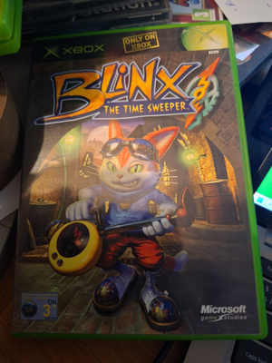 XBOX Blinx The Time Sweeper CIB