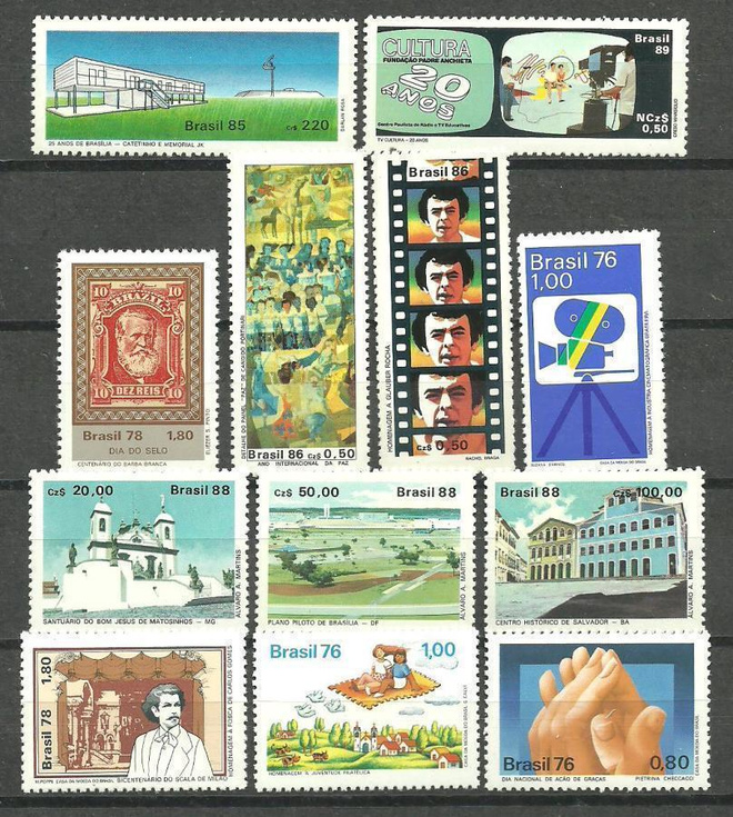 BRASILIA levyllinen postituoreita 1970-80-l **