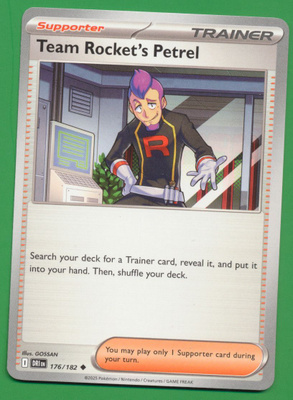 Pokémon Team Rocket's Petrel