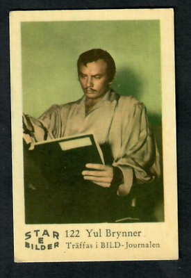 Keräilykuva - Yul Brynner Star E Bilder 122